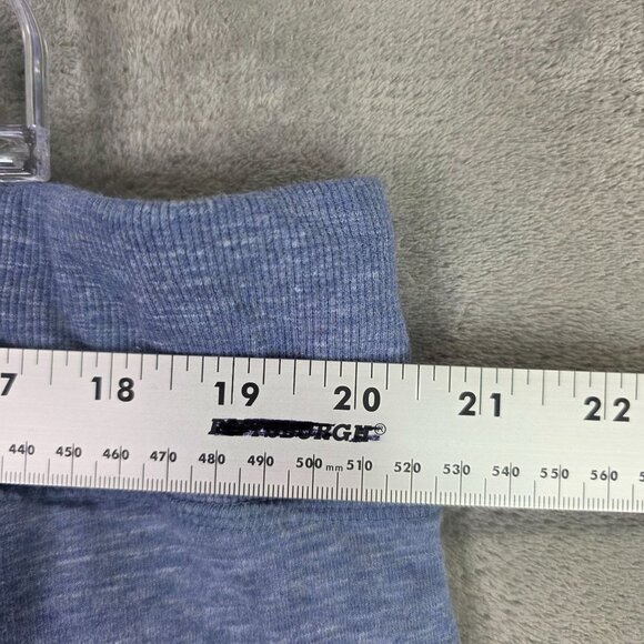 Womens Eddie Bauer Heather Blue Sweatpants Drawstring Cotton Blend Stretch XXL - Picture 5 of 9